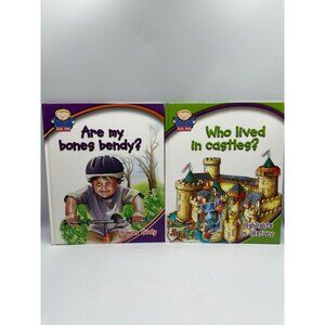 Ask Me Book Set: Are My Bones Bendy? & Who Lived In Castles? 2005 Hardcover